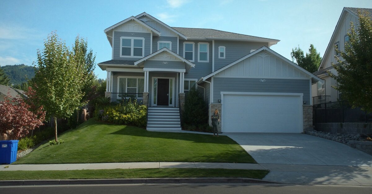 Sammamish Washington real estate 2026 -- Craftsman home on plateau street with Cascade Mountain views