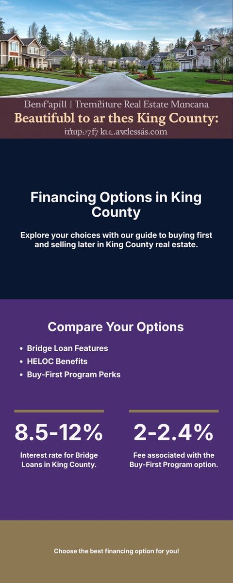 Bridge loan vs HELOC vs buy-first program comparison for King County sellers