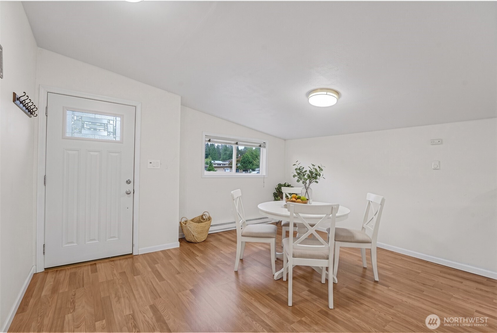 Dining nook by the front door