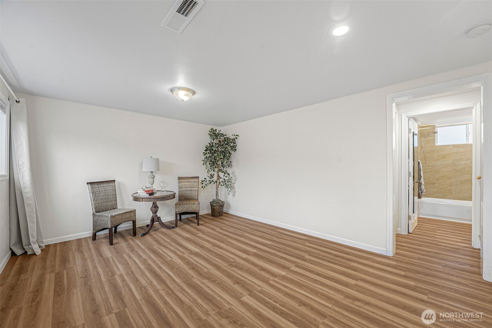 Lower-level living space